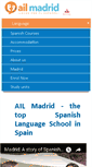 Mobile Screenshot of ailmadrid.com